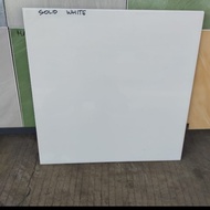 keramik lantai by concord 60x60 solid white putih polos