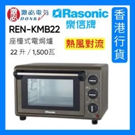 樂信 - REN-KMB22 座檯式電焗爐 (22 升 / 1,500瓦)