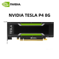 NVIDIA TESLA P4 8G AI GPU Graphics Card GDDR5 192 GB/S 75W PCI Express 900-2G414-6300-000 Pascal Bot