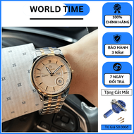 Đồng Hồ Nam Sunrise DM784SWA Chính Hãng - Full Box Mặt Kính Sapphire Chống Xước - Chống Nước 3ATM - 