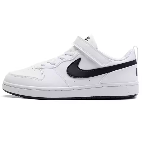 Nike Kidsren's Shoes Court Borough Low Recraft (Ps) Sports Shoes Fashion Trendy Velcro Kidsren's Low