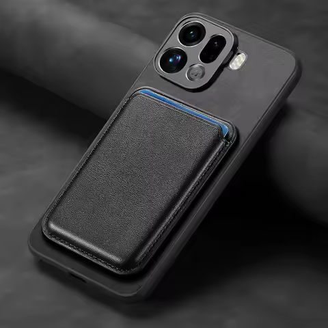 For OPPO Find X9 Ultra 5G 2In1 Detachable Leather Card Case for OPPO Find X9 Pro Magnet Back Cover F