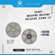 SHARP WASHING MACHINES PULSATOR - ESX705/ES718X - 315MM