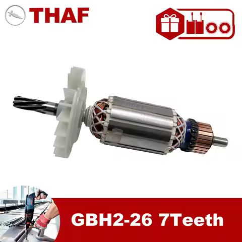 AC 220V 240V GBH2-26 GBH2-26DRE GBH2-26DFR Armature Rotor Stator For BOSCH Hammer Drill Spare Parts 