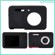 WU Shockproof Silicone Cover Case for PIXPRO FZ55 Camera Lightweight Full Protections Anti Drop Acce