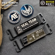 【Customized 】  Metal Weapon Hk416 Morale Seal Self Defense Force  3D   Velcro Patch /Badges/armband/