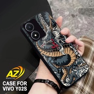 Latest Vivo Y02s Case [DRAGON MOTIF] Mobile Phone Case, Mobile Phone Protector, Mobile Phone Accesso