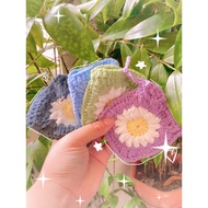 Cute | Hanmade| Functional Flower | Airpod Pouch| Small Coin Purse| Wallet|