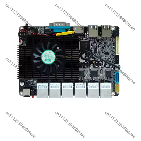 2026 3.5" Embedded Industrial Motherboard 6*LAN 6th/7th Gen Celeron Core I3/I5/I7 Desktop Board