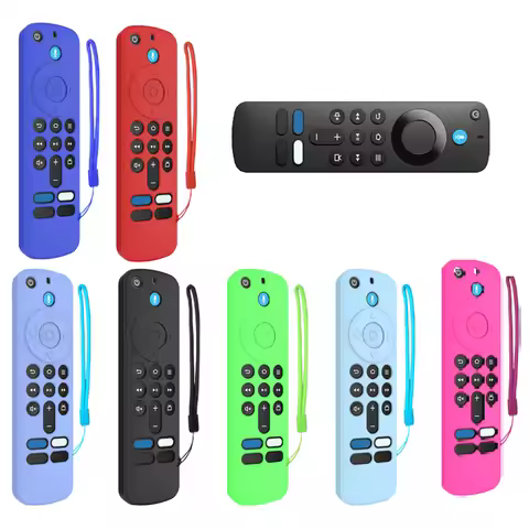 Silicone Remote Case Shockproof Protective Cover Protective Controller Sleeve Skin for Fire TV Stick