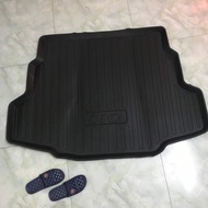 Car trunk mat for Hyundai I10 sedan version shared by 2014 to 2020 models (i10 long tail)