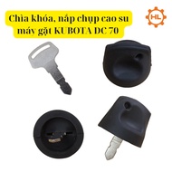Key set + rubber cover for Kubota DC70 harvester – Kubota DC70 starter key