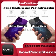 [Nano] Sony Xperia XZ1/XZ1 Compact/XZs/XZ2/XZ2 Compact/XZ2 Premium Matte Series Screen Protector Pel