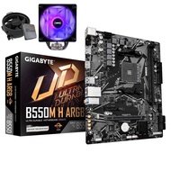 Gigabyte Technology R5 5600XT MPK (6 Core 12 Threads)+Gigabyte B550M-H ARGB Motherboard/Simulator Mo