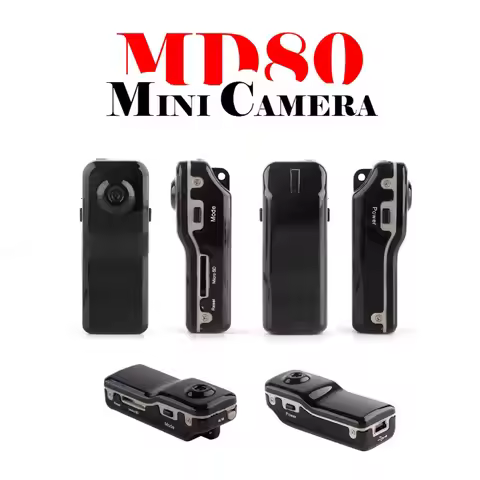 MD80 Portable Mini Camera Digital Video Audio Secret Camcorder Action Sports Micro Cam Car Bike Reco