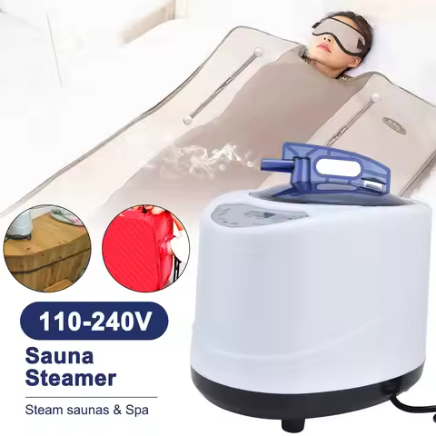 1000W Sauna Steamer Pot Machine Portable Sauna Steam Generator Fumigation Machine for Home Spa Suppl