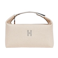 愛馬仕 Hermès Bride a Brac GM 大型 盥洗包 便當包 BBG 米白拼灰BRIDE A BRAC GM