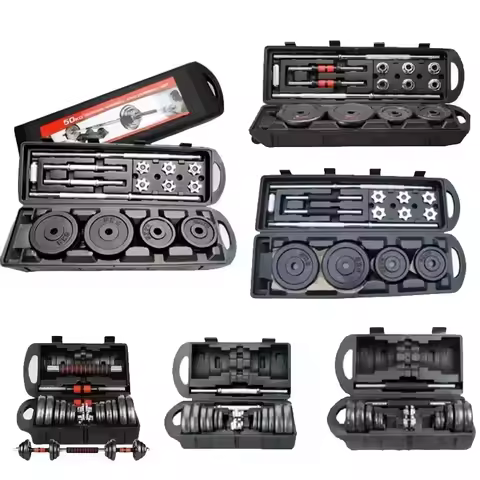 10kg 15kg 20kg 30kg Gym Home Weightlifting Dumbbells with Box Painted Black Painted Cast Iron Dumbbe