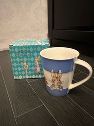 (全新）Peter Rabbit 彼得兔藍色陶瓷杯