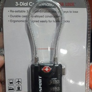 Tsa Lock Passport Latest Luggage Padlock/