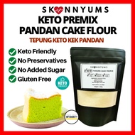 [NEW] Skinnyums Keto Pandan Cake Keto Premix Flour Tepung Keto Kek Pandan Tepung Atkins Diet Food Lo
