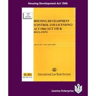 Housing Development (Control And Licensing) Act 1966 (Act 118) & Regulations (As At 20th January 202