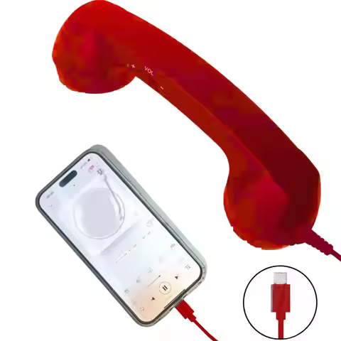 Type C Retro Bluetooth Phone for Laptops and Cellphones Pop Phone Retro Handset Wireless Retro Telep
