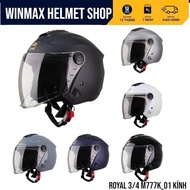 ROYAL 3/4 Head Hat M777K_Product Includes 01 Goggles & 02 ROYAL HELMET Genuine Glasses