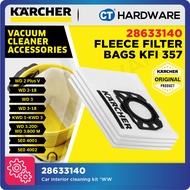KARCHER 28633140 FLEECE FILTER BAG FOR WD2 PLUS V / WD3/ MV3 / MV3 PREMIUM/SE4001/A2204 VACUUM CLEAN
