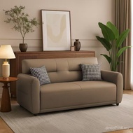 Small Apartment Living Row Rental House Straight One Piece Simple Wholesale Modern Apartment Sofa Sc