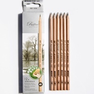 Free Shipping Over 24 Marco 7001 Single Log Drawing Sketch Pencil B 2B~8B Mark Exam Pencil 9B