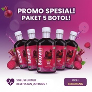 MERAH Bitovin Red Beetroot Vinegar 5 Bottles Treats Anemia and Hypertension Symptoms