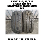 🇯🇵🇯🇵  Tyre 225/55/R17 Maxtrex Maximus M1 Tyre / Tayar / Tire