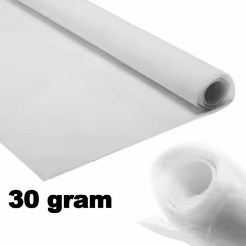 1m X 1m / 1m X 5m 30g Alkali-Free Fiberglass Mat - Chopped Strand Fiber Cloth for Resin & DIY