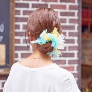 熱帶風情 || 彩色花漾編織髮圈 || 髮飾 / 細髮圈
