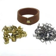 Pure Copper Claw Nails Belt Belt Ring Decorative Nails Small Bench Brass Rivets Pin Buckle, 4 Colors