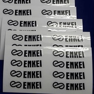 ENKEI Wheel Stem Sticker Die-Cut Work