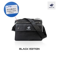 [HOT ITEM COMING]  AUNTHENTIC GUININE PU LEATHER POLOXIII BIG SLING BAG -sling -bag -men