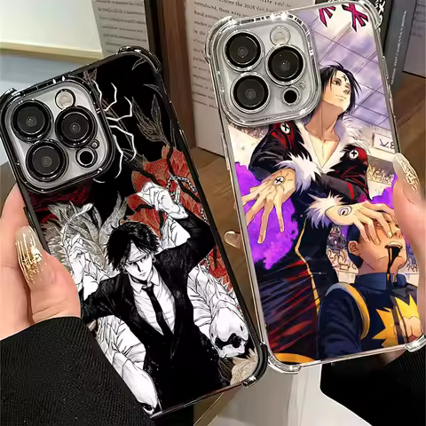 Hunter X-Hunters Chrollo Plating Phone Case For Xiaomi Poco X6 X7 X8 Pro Max X5 X3 M8 M7 M5S Redmi 1
