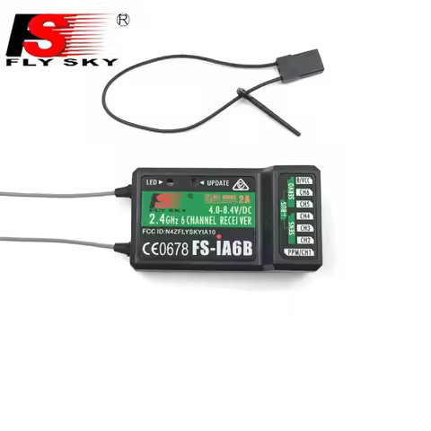 NEW Flysky FS-IA6B Remote Control IA6B Receiver 2.4G 6 Channel FLY SKY Plastic for DIY FPV RC Airpla