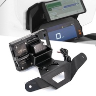 One Set FOR BMW C400GT C 400 GT C400 GT Windshield Mount Navigation Bracket GPS Smartphone Holder Mo