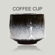 Specialized Ceramic Coffee Cup180ml Kiln Change Handheld Water Cup Latte Art Concentrate Tasting Cup