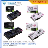 COLORFUL iGame GeForce NVIDIA RTX 5060 TI ULTRA / ULTRA W OC 16GB GDDR7 Graphic Card VGA
