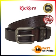 KICKERS BELT ORIGINAL GENUINE LEATHER TALI PINGGANG KULIT BRANDED