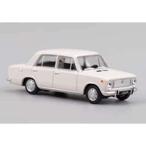 Diecast 1/64 Scale Perka LADA 1970 Vintage Classic Sedan 2101 2105 FSO Polonez Alloy Car Model Colle
