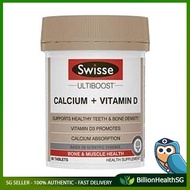 [sgseller] Swisse Ultiboost Calcium + Vitamin D 90 Tablets - [] []