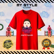 SQ Game t shirt 100% cotton/baju squid game 03