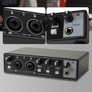 JKMLLCM SZKOSTON External Sound Card USB Audio Interface Preamp 2 In 2 Out - MD22