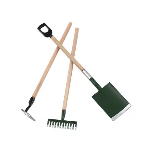 RC Car Accessories Decoration Mini Shovel Rake Hoe Set for 1/10 RC Crawler Axial SCX10 TAMIYA C01 RC