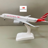 AIRBUS A350 PLANE MODEL "AIR MAURITIUS" 1/400 SCALE HIGH QUALITY ALLOY, BEAUTIFUL GLOSSY STATIC COAT